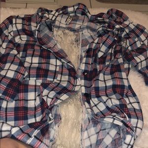 T-shirt flannel